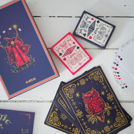 Joc de magie Cartum Magus 20 de trucuri, Djeco - Imagine 3