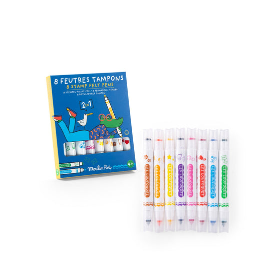 Set de carioci cu stampile, Moulin Roty - Imagine 4 [ps:deac7890-2304-4147-8e3e-a06ca7b21b11]