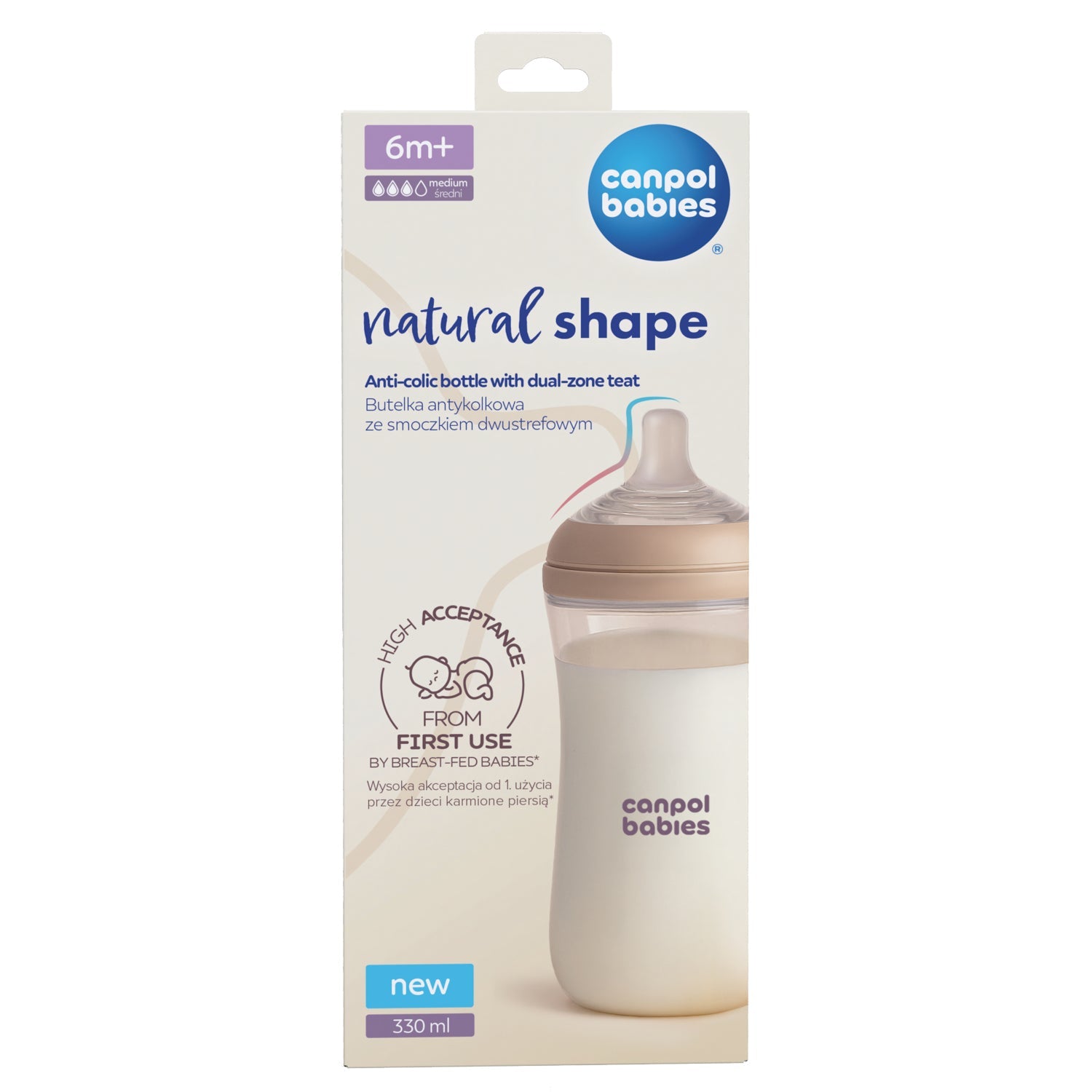 Biberon Natural Shape 330 ml 35/402 [ps:84c5739e-b8f4-433f-be18-f3528f9acefc]