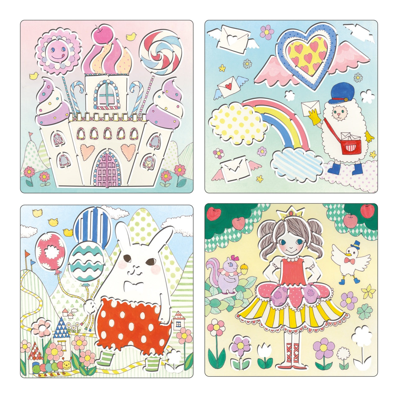 Sabloane O lume magica, Djeco - Imagine 3 [ps:ac95376e-b432-4e59-b4d3-646f273c51b5]