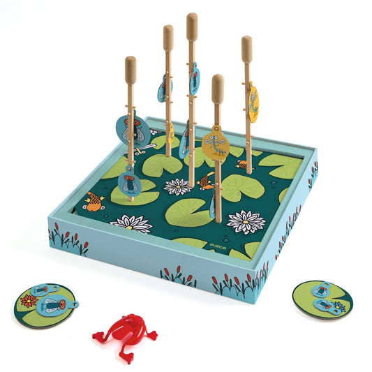 Joc de dexteritate si strategie Moustifrog, Djeco - Imagine 2 [ps:b2f1894c-a4fc-4585-8ace-fd7e9a5a7782]