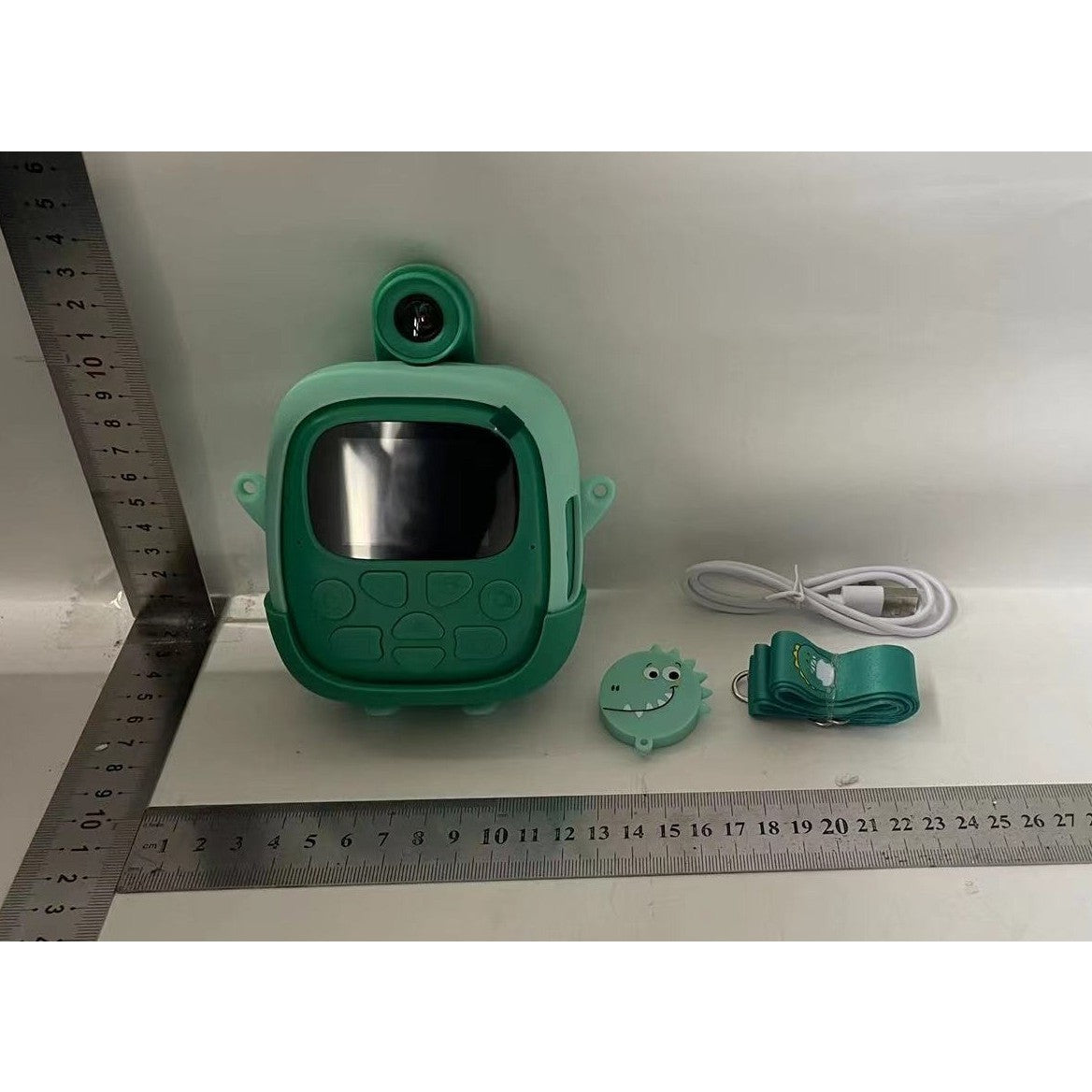 Camera Instantanee Copii Flippy, Model Iepure, Roz - Verde (3) [ps:5c38eb75-ac2d-432b-a2b5-76a9944b239f]