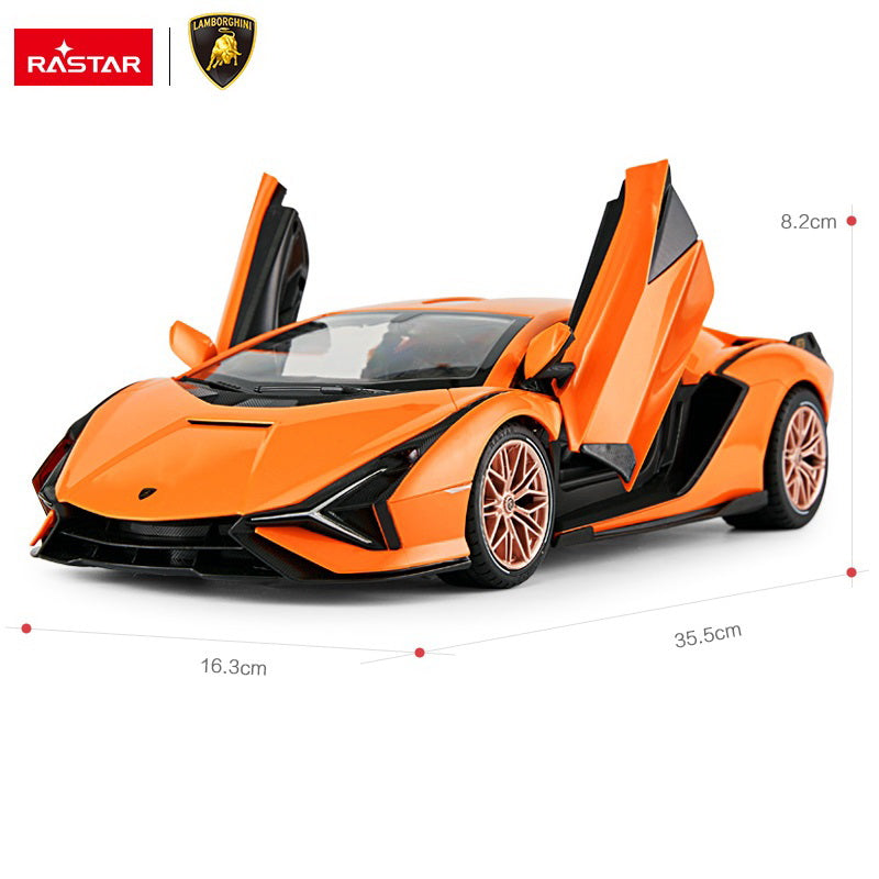 MASINA CU TELECOMANDA LAMBORGHINI SIAN ROSU CU SCARA 1 - Portocaliu (3) [ps:4554d248-92a3-4b2c-8fb2-27499b790f29]