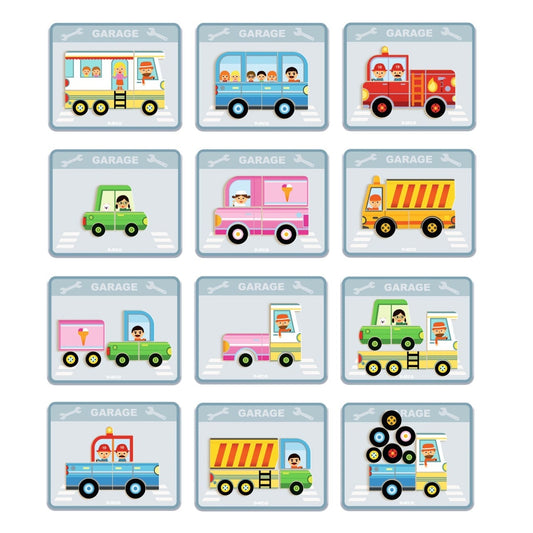 Joc magnetic cu Vehicule, Djeco - Imagine 5 [ps:39d82a29-20e4-4b4b-bc52-131e1dcb043a]