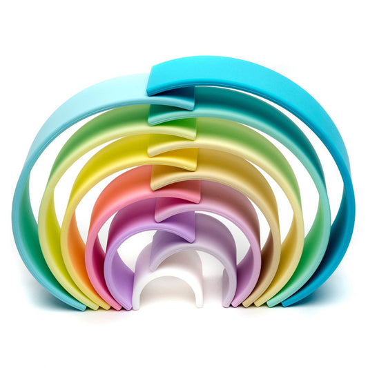 Rainbow Joc Montessori Stivuire 12 piese Dena Toys - Default Title (3) [ps:720dce89-7772-4f31-b9c8-a82782bb434f]