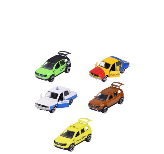 MAJORETTE SET 5 MASINUTE METALICE DACIA [ps:b6c115cc-3ca2-414c-9bb4-25cbd20b756b]