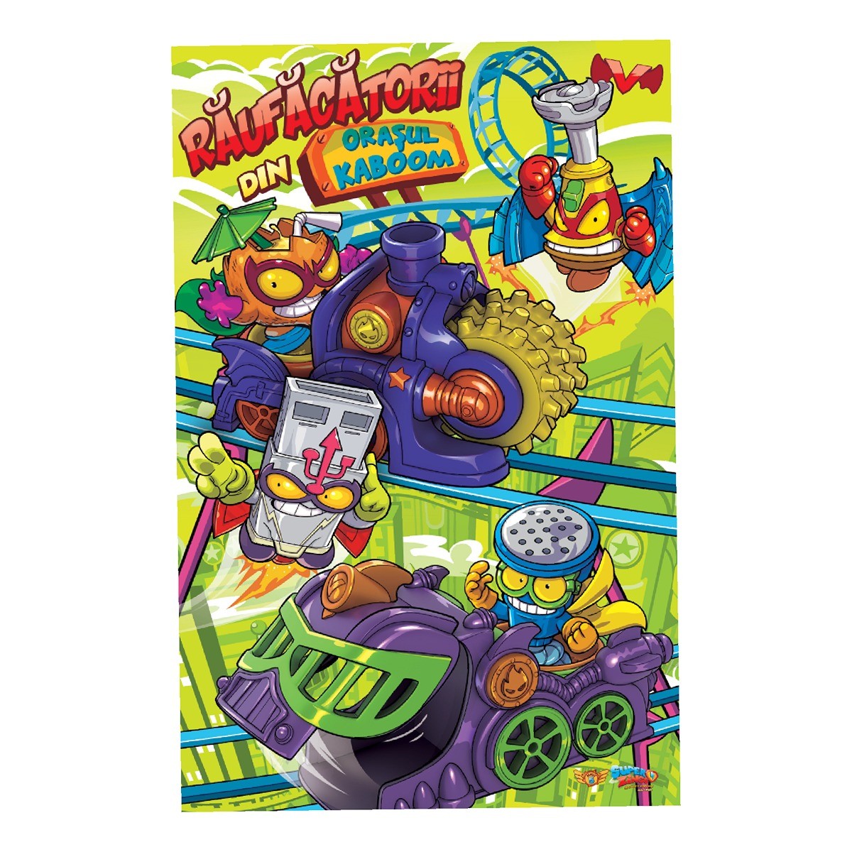 SUPERZINGS Seria 5, revista si jucarii, Nr. 3 - Imagine 5 [ps:7ffbd479-47f7-4027-9924-15f827c93693]
