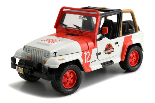 MASINUTA METALICA JURASSIC WORLD 1992 JEEP WRANGLER 1:24 - Imagine 7 [ps:bb6e63fc-2d24-4125-b1f8-d595d48fd06e]