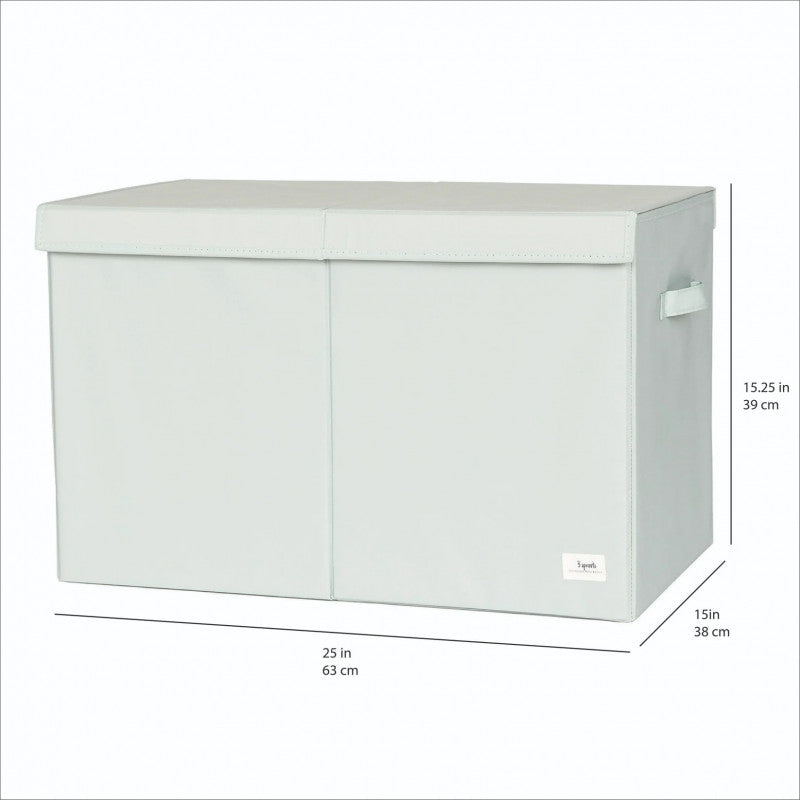 Cufar pliabil pentru camera copiilor, material reciclat Green, 3 Sprouts [ps:cce2e8f1-03e1-4c15-a4e6-cddcce762db3]
