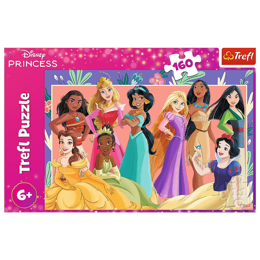 PUZZLE TREFL 160 DISNEY PRINCESS PRINTESE ADEVARATE - Imagine 3 [ps:1a553066-80a8-4654-9eb1-0831e4f149fe]