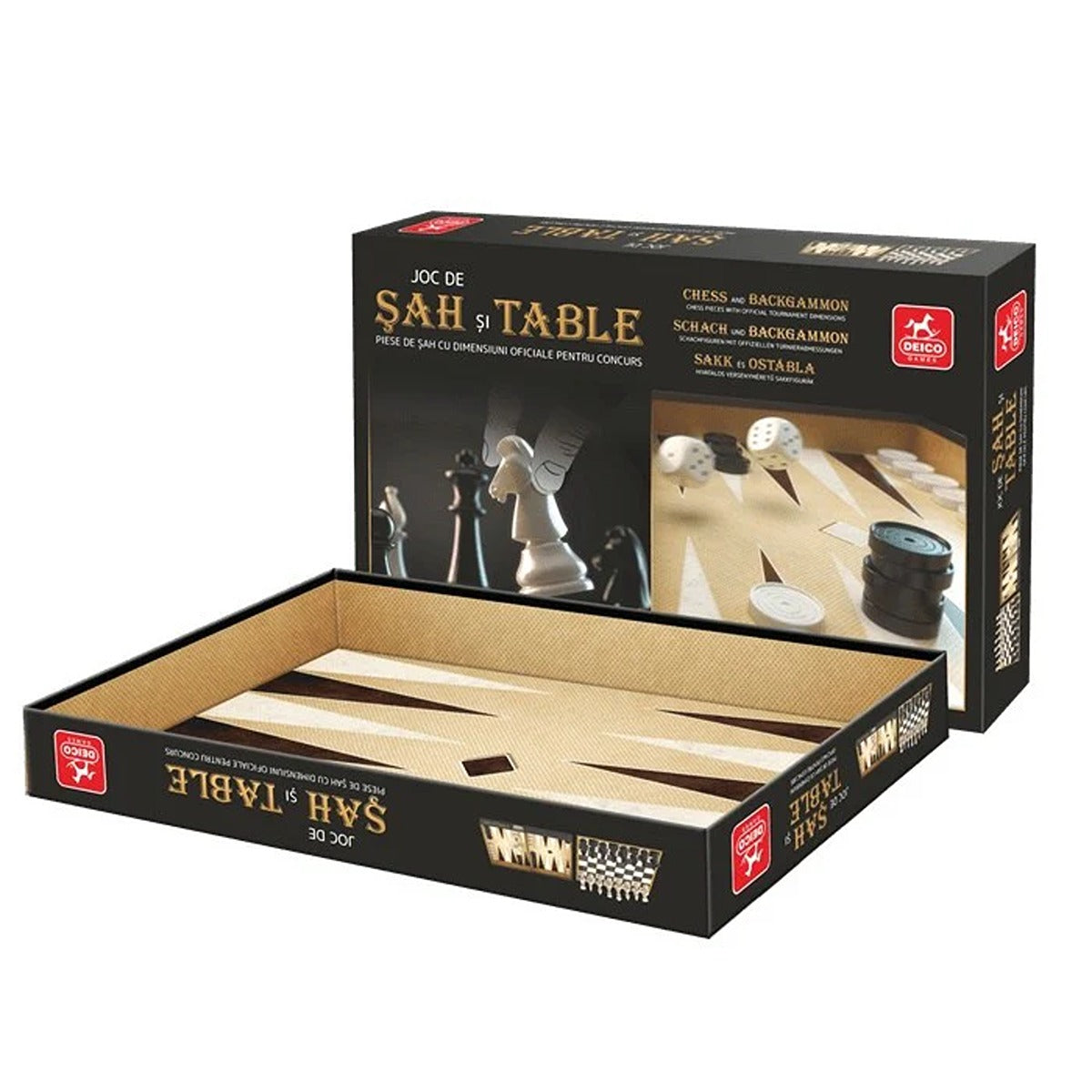 Sah și Table D-TOYS - Joc de Societate 2 în 1 - Default Title (3) [ps:bf69d564-301d-4ee1-926d-2ee2c359f510]