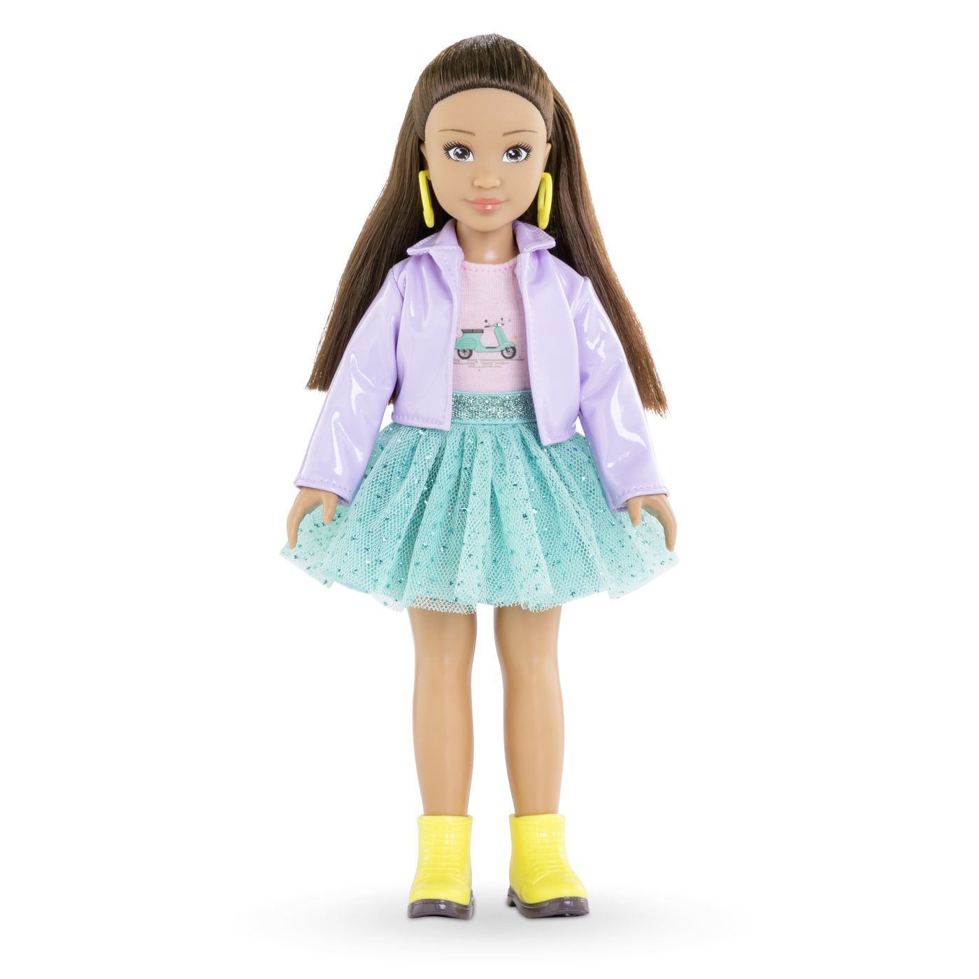 COROLLE SET SAPTAMANA MODEI LA MILANO PAPUSA LUNA 28CM Simba - Imagine 3