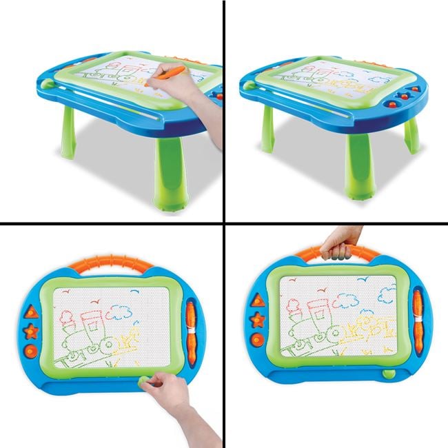 Tabla Magnetica de Desen Jumbo Verde Rosie 37x28x18cm - Verde Lime Rosu (3) [ps:ebcc68c0-d04d-4e43-834e-026824250ae5]