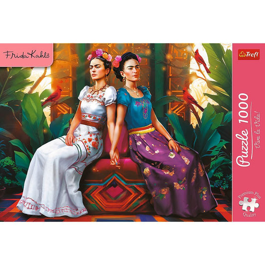 PUZZLE TREFL 1000 PREMIUM PLUS FRIDA KAHLO DOUA FETE - Imagine 3 [ps:fc5b0dbc-e4e4-405e-9a25-4e3c322a9c25]