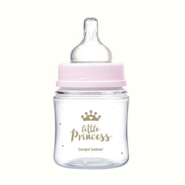 Canpol Babies Biberon Anticolici Cu Gat Larg 120ml Pp Easy Start Royal Baby Roz - 35/233_Pin [ps:674acf58-ab1e-4d09-9864-57ace3eb2f29]