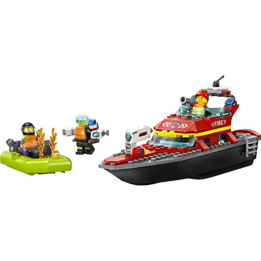 LEGO CITY BARCA DE SALVARE A POMPIERILOR 60373 - Imagine 2 [ps:104e4a27-591f-46a5-b79c-edc4633655cb]