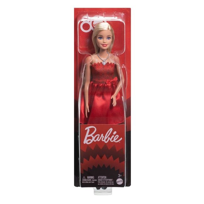 Barbie Papusa de Colectie cu Rochie Rosie - Mattel - Default Title (3) [ps:06ebf674-317a-461a-9e16-f5d95f73b048]