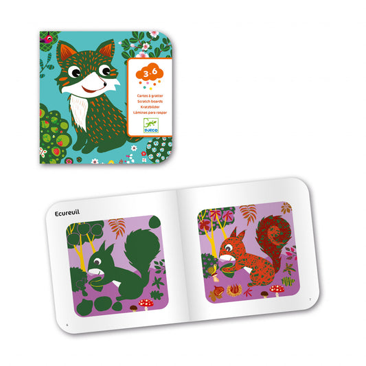 Joc creativ de razuit Animale prietenoase, Djeco - Imagine 4 [ps:4c83d79d-69f1-47ae-b685-19d989e22097]