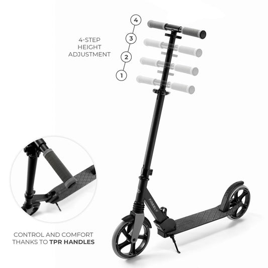 TROTINETA KINDERKRAFT FREELY, BLACK - Imagine 3