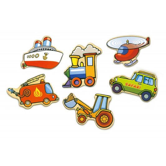 Set vehicule magnetice din lemn [ps:42900fa1-d06b-42f7-9fde-459ba8614cc6]