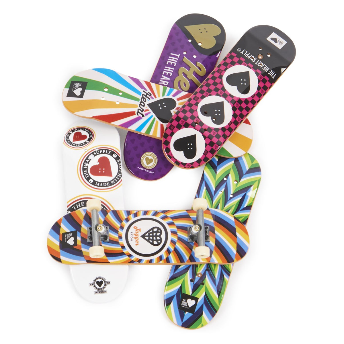 TECH DECK PACHET 6 PIESE CU ACCESORII FINGERBOARD HEART - Heart (3) [ps:6fe9e5df-6bb0-4c09-a62f-10cbddd44b6d]