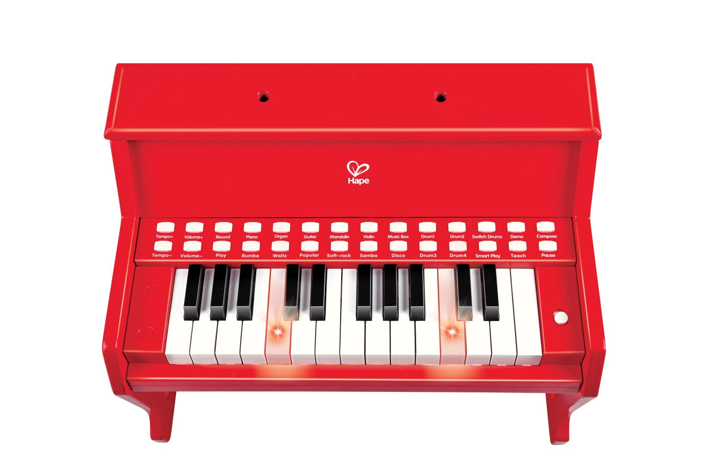 HAPE PIAN ELECTRONIC ROSU CU LUMINI - Imagine 7 [ps:499f6953-b867-4953-8216-a92a82725c3c]