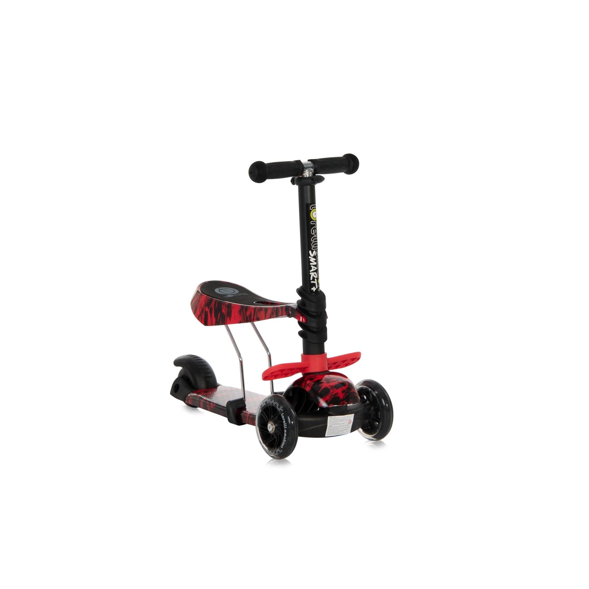 Trotinetă Copii Lorelli Junior Smart Plus, Blue & Green - Rosu (3) [ps:76af1738-e19f-48d6-834d-a8800d4399c6]