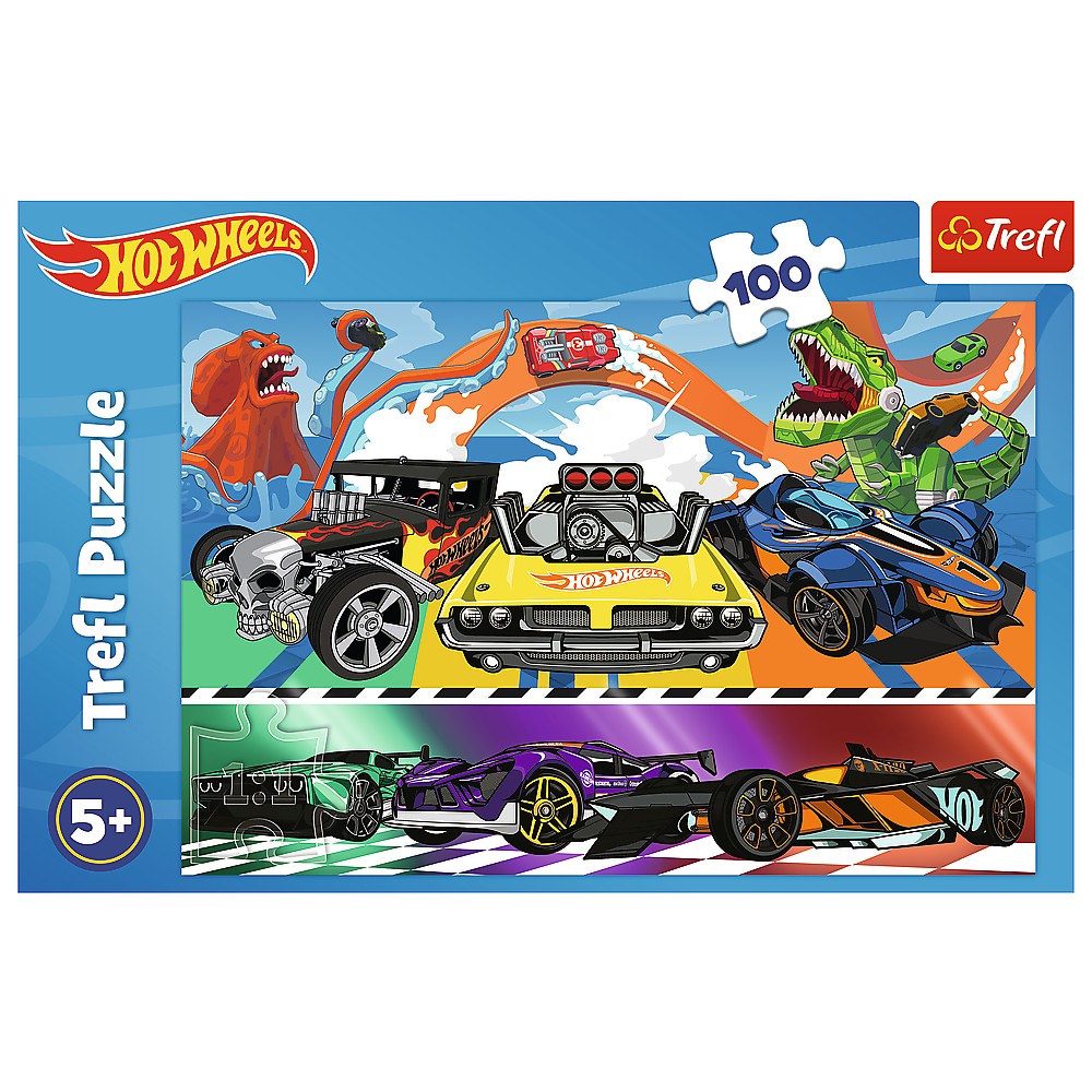 PUZZLE TREFL 100 HOT WHEELS MASINILE DE CURSE - Imagine 3 [ps:f23ca51b-9885-4e87-b4aa-bfadf6f73c10]