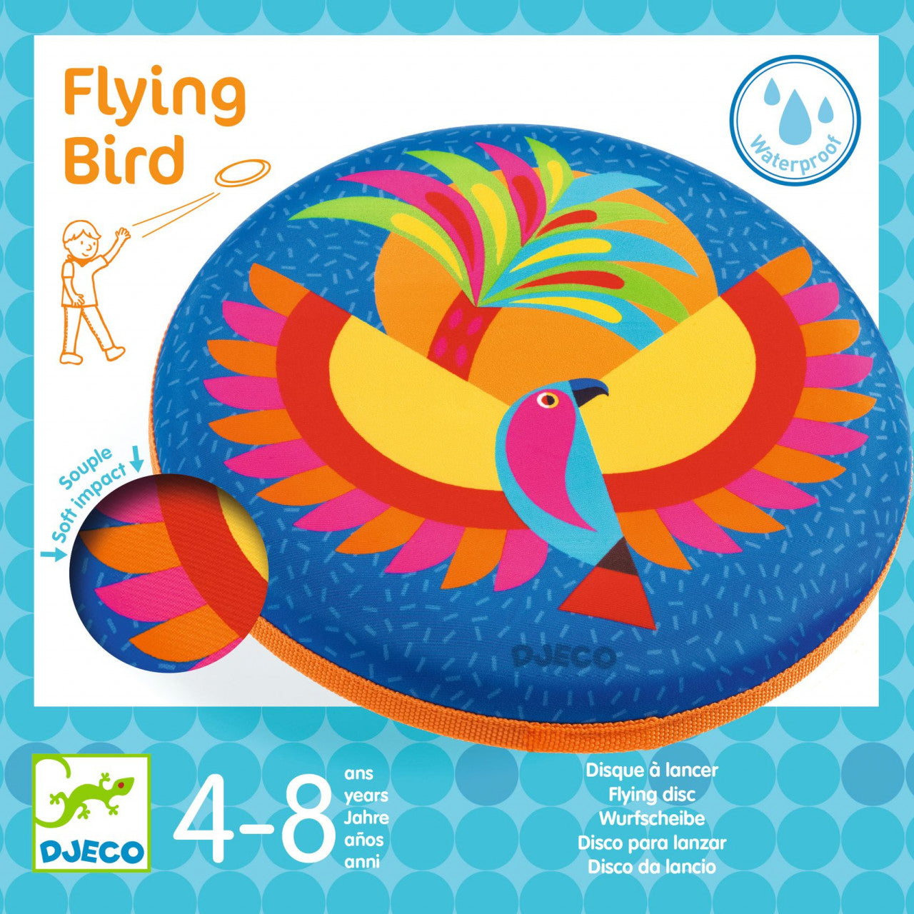 Disc frisbee Pasare in zbor, Djeco - Imagine 2 [ps:17ec1fdf-2677-4433-a8b7-3b2b304e96c9]
