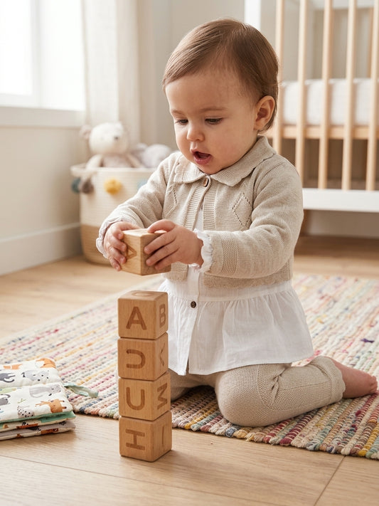 Set Tricot Bej cu Cămașă și Bolero Becool 6-9 Luni - INFANT - 6-9 Luni (3) [ps:8d75cf00-c9f5-4c3c-999c-a4aa9460b607]