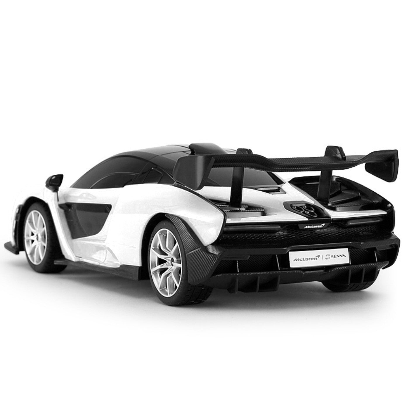 MASINA CU TELECOMANDA MCLAREN SENNA ALB CU SCARA 1 LA 18 [ps:992387c2-443b-4cbd-861e-cb8657778930]