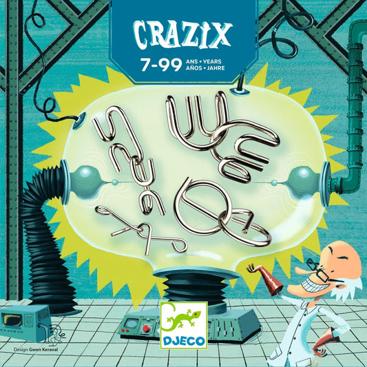 Joc de logica Crazix 6 jocuri metalice, Djeco - Imagine 4 [ps:fc85f35a-0236-403c-a14d-4c133ba19b09]