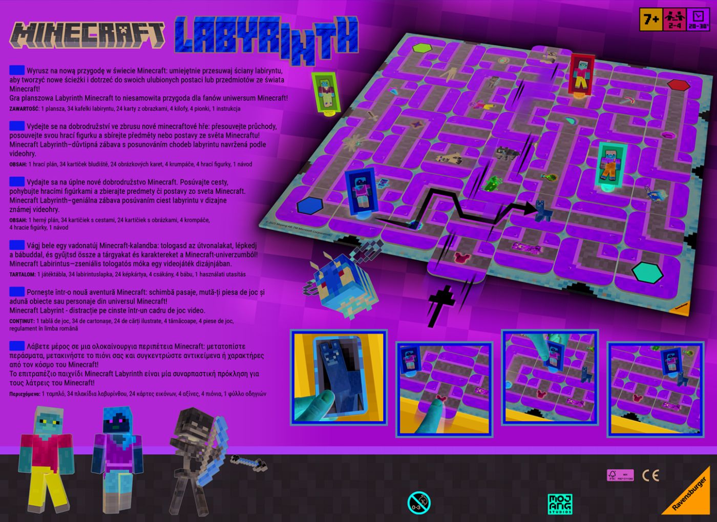Joc Minecraft Labirint Ravensburger - Joc de Strategie - Default Title (3) [ps:b27394df-37bd-4e37-929c-326b778cc6de]