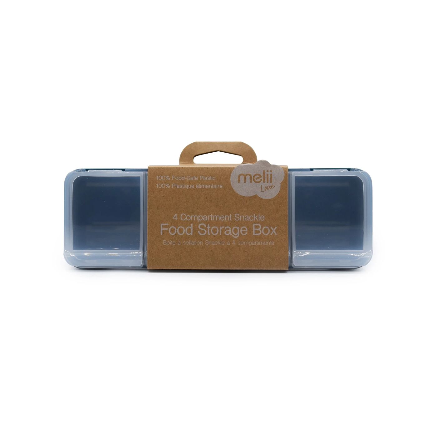 CUTIE SNACK 4 COMPARTIMENTE, MELII LUXE, BLUE [ps:aa49859c-5f99-4bbf-be40-4f49e2965d2b]