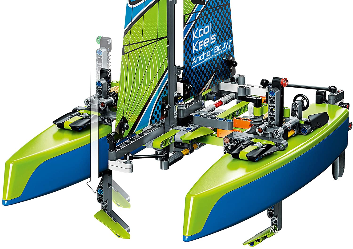 LEGO TECHNIC  CATAMARAN 42105 - LEGO - Catamaran (3) [ps:48a51673-db80-441a-9fe2-a275e7ec6f2c]