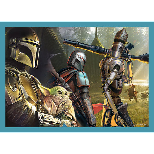 PUZZLE TREFL 4IN1 STAR WARS - MANDALORIANUL - Imagine 4 [ps:a08bcf9f-f5c3-48f2-85dc-4c6bde9bf0ec]