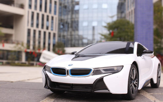 MASINA CU TELECOMANDA BMW i8 SCARA 1 LA 18 Rastar - Imagine 6 [ps:4bbb21d5-0671-4d28-8cff-6b5300753478]