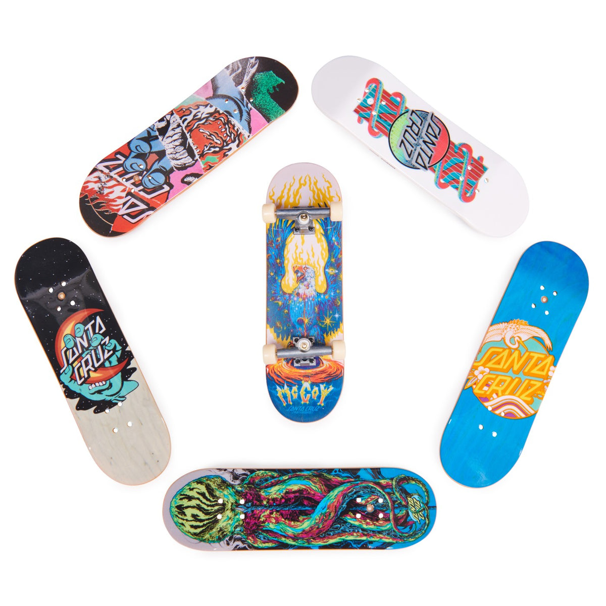 TECH DECK PACHET 6 PIESE CU ACCESORII FINGERBOARD HEART - Santa Cruz (3) [ps:23805dfa-444c-4530-8fc8-02d172d3d5ce]