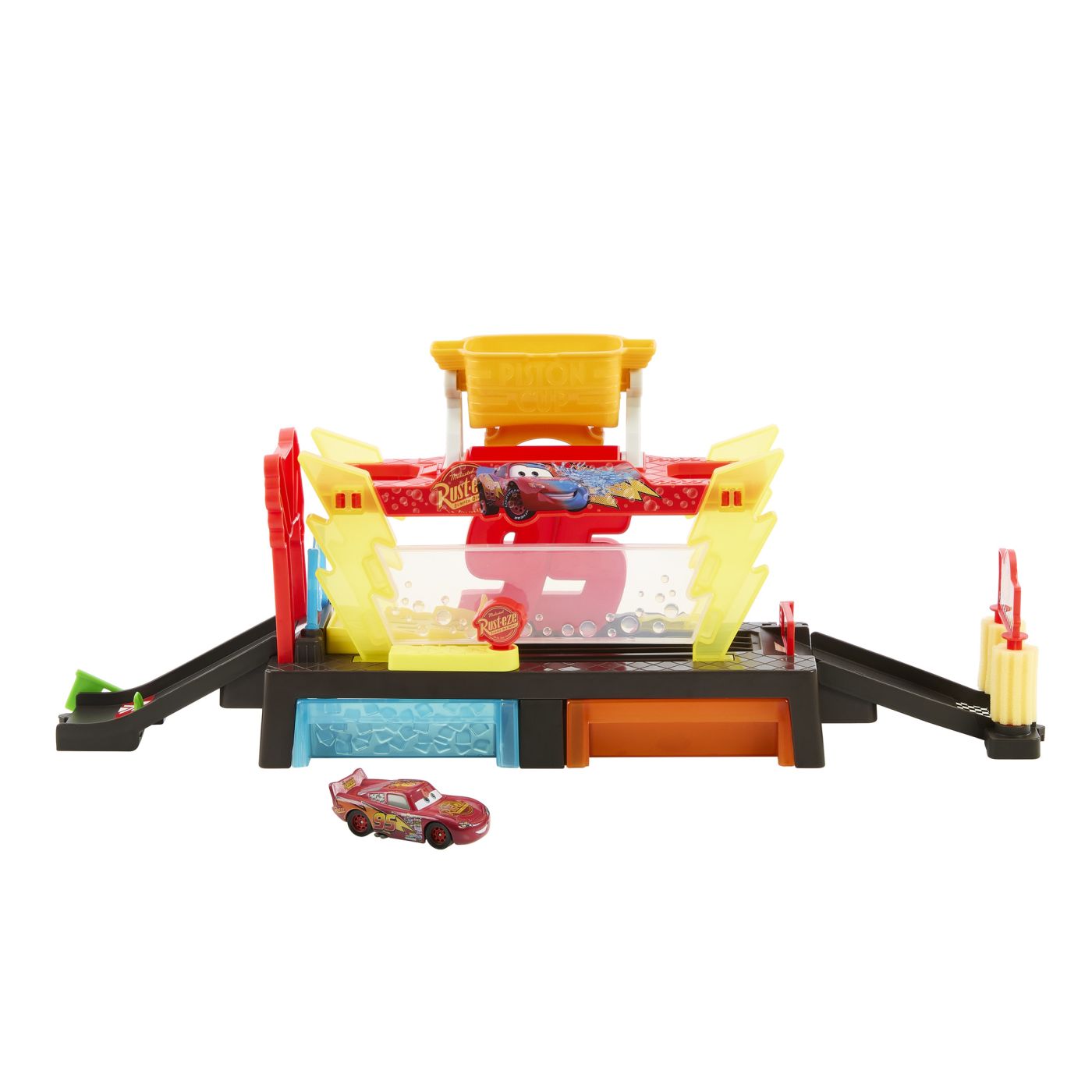 CARS SET DE JOACA SPALATORIE AUTO CU 1 MASINUTA INCLUSA - Imagine 3