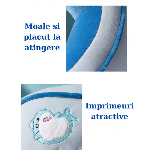 Perna de Calatorie Flippy pentru Gat si Cap, Albastru - Albastru (3) [ps:b2af0d29-abfb-4429-af0b-e4668b7cbf0a]