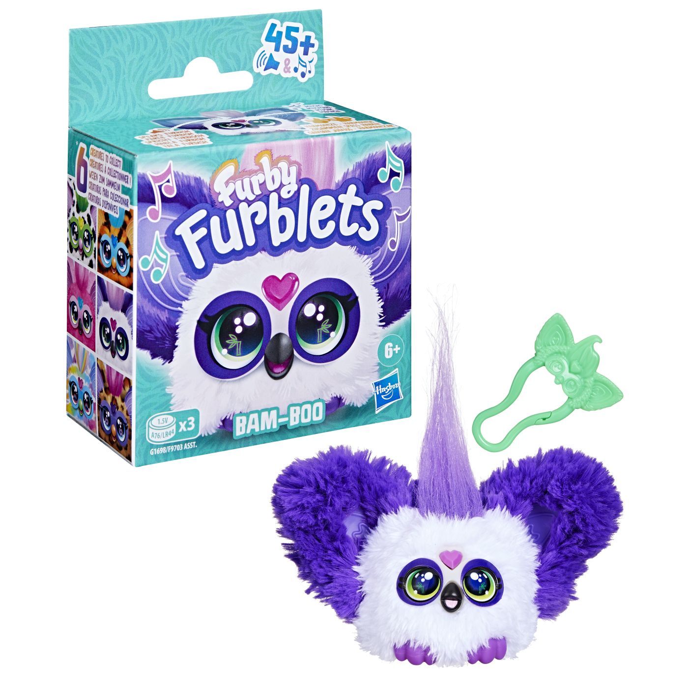 FURBY FURBLETS JUCARIE INTERACTIVA HIP-BOP Hasbro - BAM-BOO (3) [ps:7544a04b-68c4-49d1-8b86-5b0fdec2ff0c]