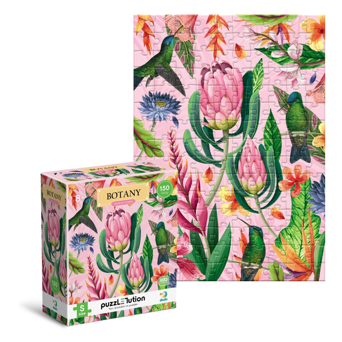 Puzzle Dodo Toys Botany - Flori Tropicale, 150 piese - Default Title (3) [ps:5b02cd13-c85c-4acb-ada3-03769928b78d]