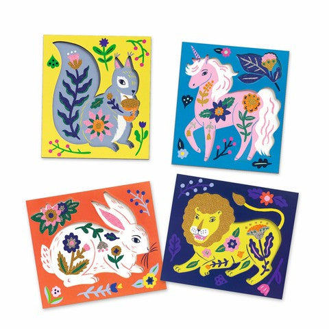 Set creativ cu margele Animale si flori, Djeco - Imagine 3 [ps:0a551690-d9d2-46f7-b92f-7c5728343a7f]