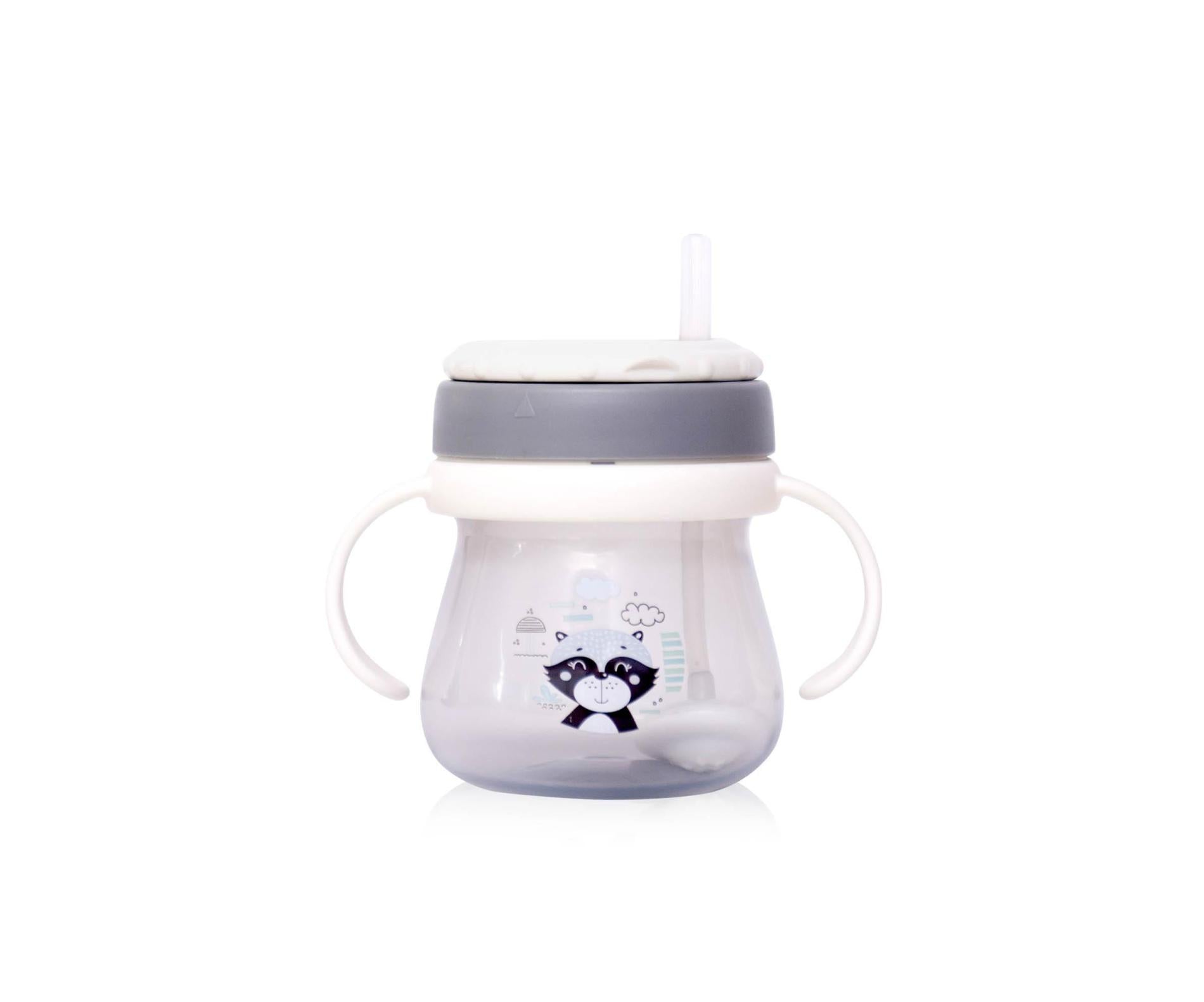 Cană cu Pai Flexibil Lorelli My Friend, 250ml, Iceberg Green - Multicolor (3) [ps:dfbf2da2-65db-47a9-a723-950c59dbedc7]