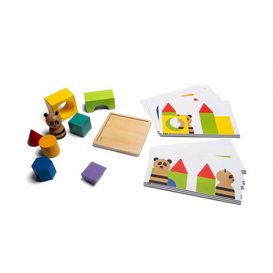 Joc de  logica Panda Puzzle, BS Toys [ps:b8645c09-cbb1-42f9-aa64-fbdd8c2e3414]