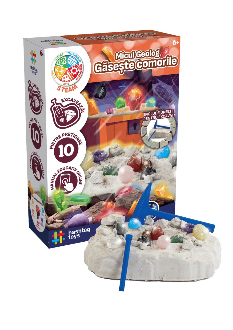 SET MICUL GEOLOG GASESTE COMORILE VIVA TOYS - Imagine 7 [ps:e249bff5-4413-4392-bb8c-94b017a17bd6]