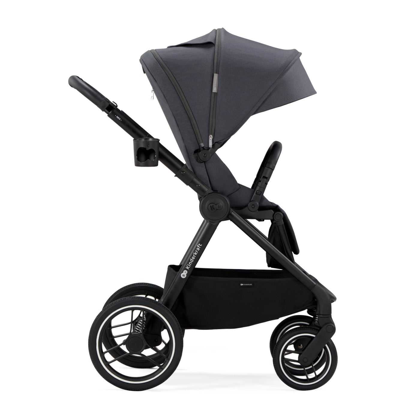 CARUCIOR MULTIFUNCTIONAL 2IN1 KINDERKRAFT NEA NIGHT BLACK - Gri Închis [ps:3f4bae46-2ab3-4874-aedc-fafb655c7d68]