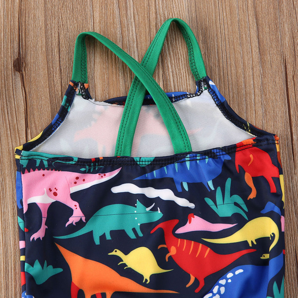 Costum de baie Dinozauri colorati Drool (Marime: 70) - Imagine 3