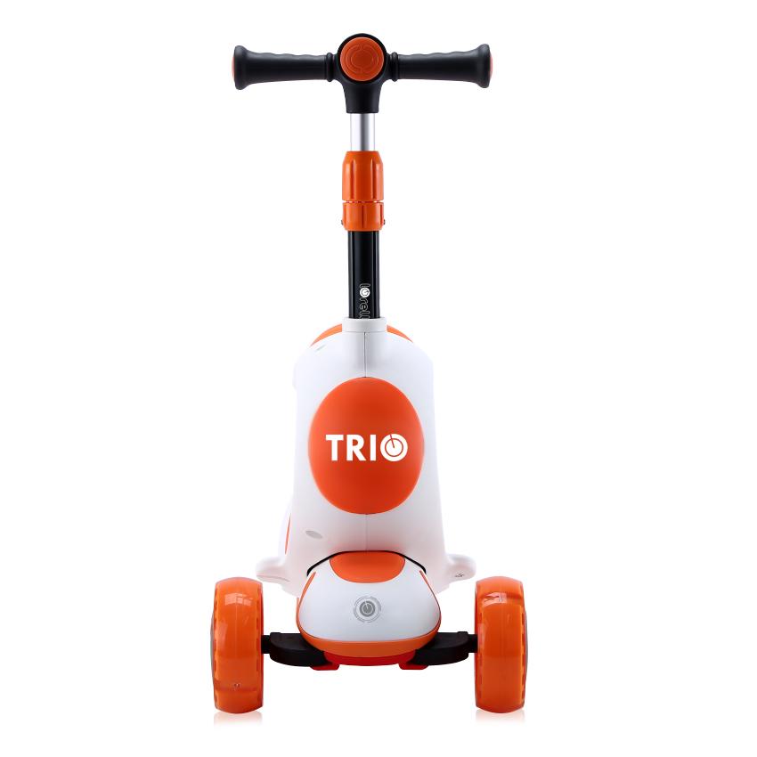 Trotinetă Copii Lorelli Trio, 3 Ani+, Roți cu LED, Galben - Portocaliu (3) [ps:21faf33d-f856-46c8-a73a-ead21d2b9e3b]