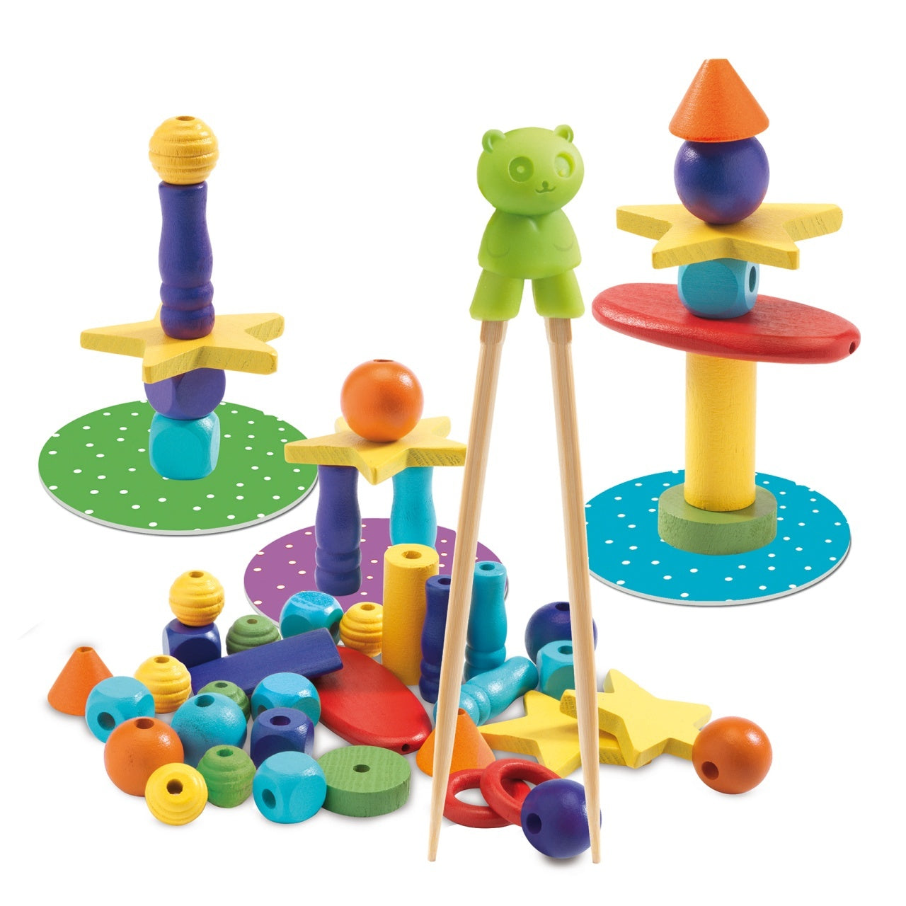 Joc de indemanare Totem zen, Djeco - Imagine 2 [ps:8967d367-0f65-418d-befc-fed871d4ab80]